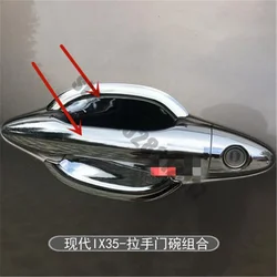 ABS Chrome Door Handle Bowl Door handle Protective covering Cover Trim Car styling for Hyundai ix35 2009-2017