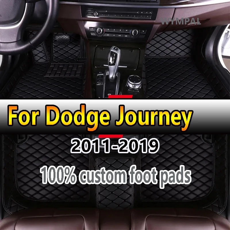 

Car Floor Mats For Dodge Journey Fiat Freemont 2011~2019 7seat Waterproof Tapetes Para Automovil Car Matts Floor Car Accessories