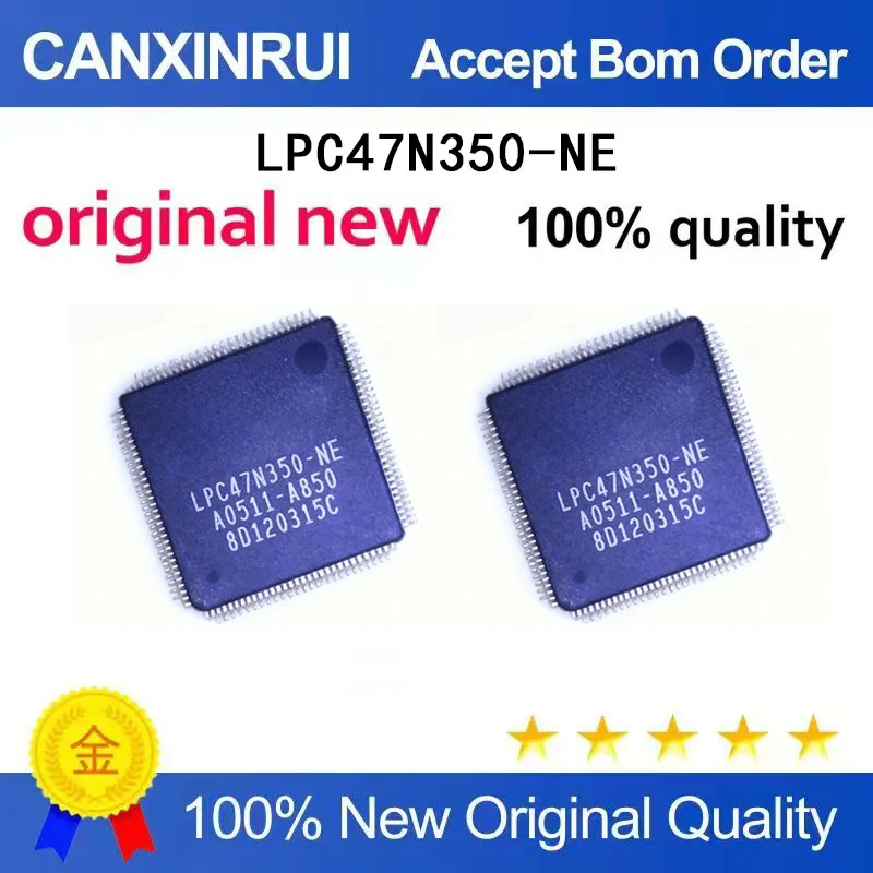

(5-100 Pieces) Brand new original LPC47N350-NE QFP spot chip IC