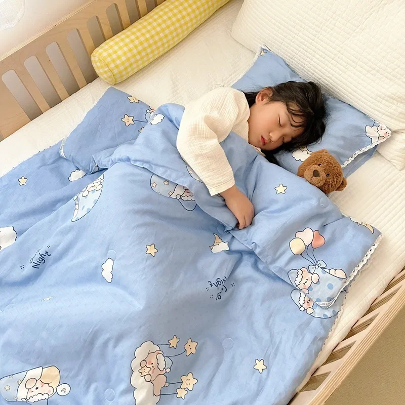 

New Class a Waffle Cotton Summer Quilt Children Cartoon All Cotton Summer Cooling Duvet