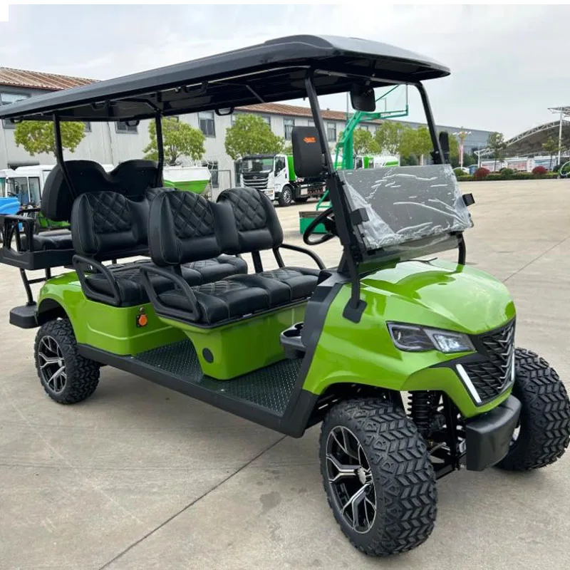 Affordable club 2 4 6 seater chinese electric golf cart car for sale 72V lithium custom comfortable 4 seats electric golf carts