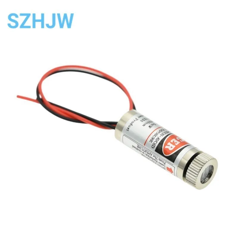 650nm 5mW Red Point / Line / Cross Laser Module Head Glass Lens Focusable Focus Adjustable Laser Diode Head Industrial Class