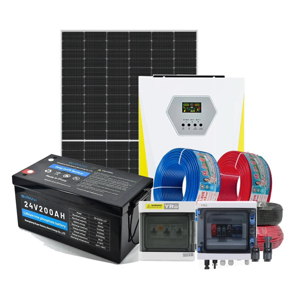 Unikalny System Paneli Solarnych Kompletny System Energetyki Słonecznej do Całej Domu Dach Czerwone Solarny Dach