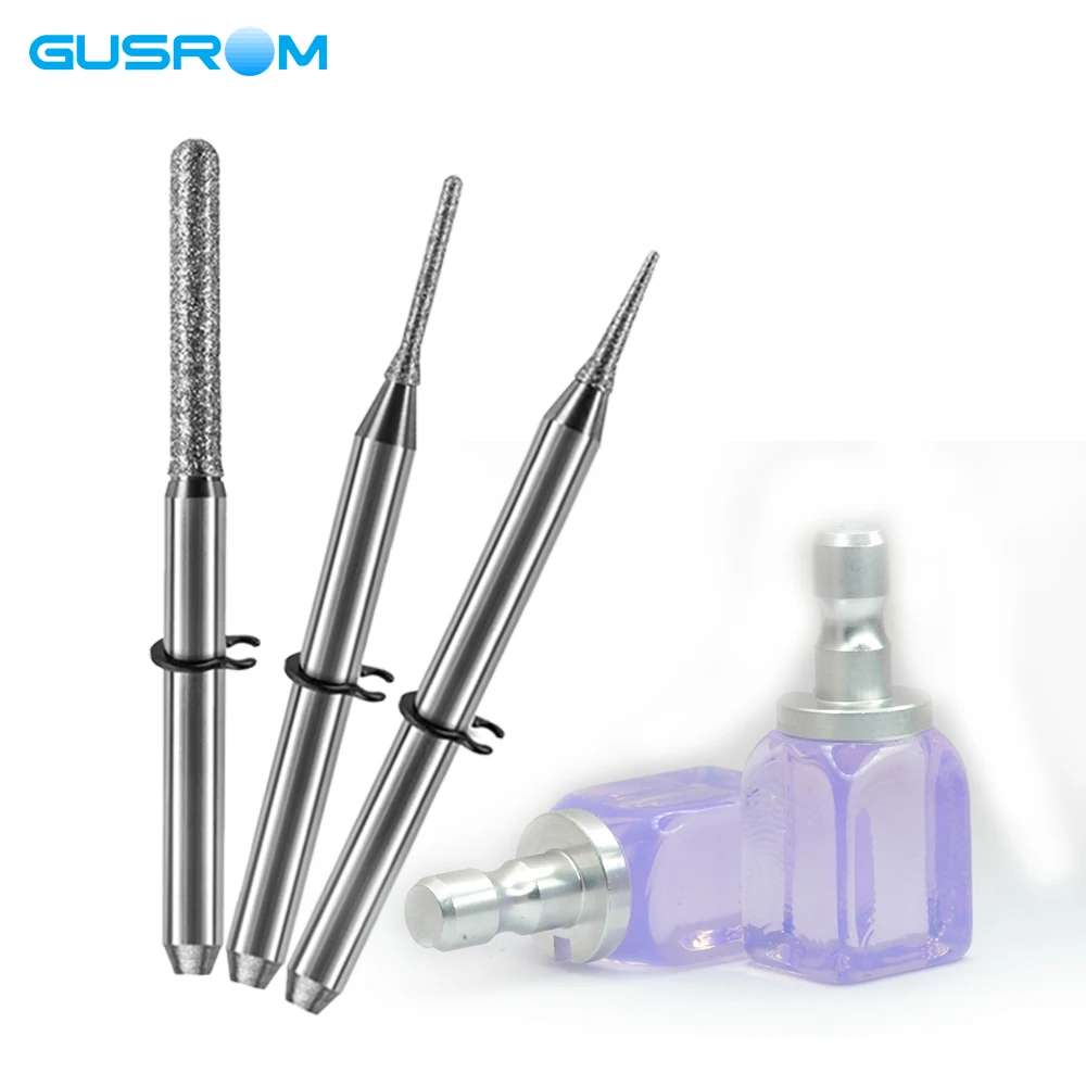 

GUSROM VHF N4 Glass Ceramic Milling Bur Emax Bur Wet Milling Tool for CAD/CAM Dental Lab VHF Compatible