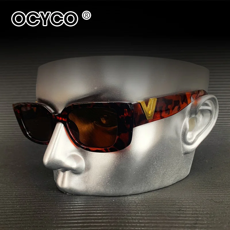 Cat's Eye Sunglasses Women Vintage Brand Design Square Sun Glasses Men UV400 Female Outdoor Travel Glasses Óculos De Sol image 5