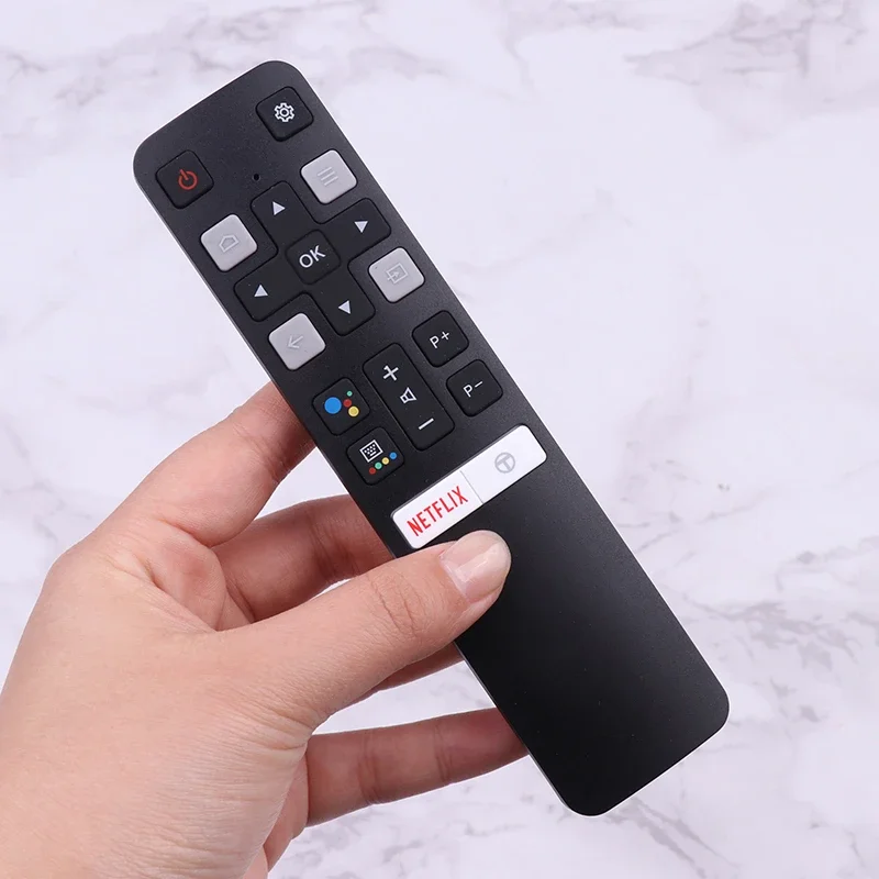 New Original TCL Remote Control RC802V FMR1 RC802V FUR6 RC802V FNR1  use For TCL Android 4K Smart TV Without Voice