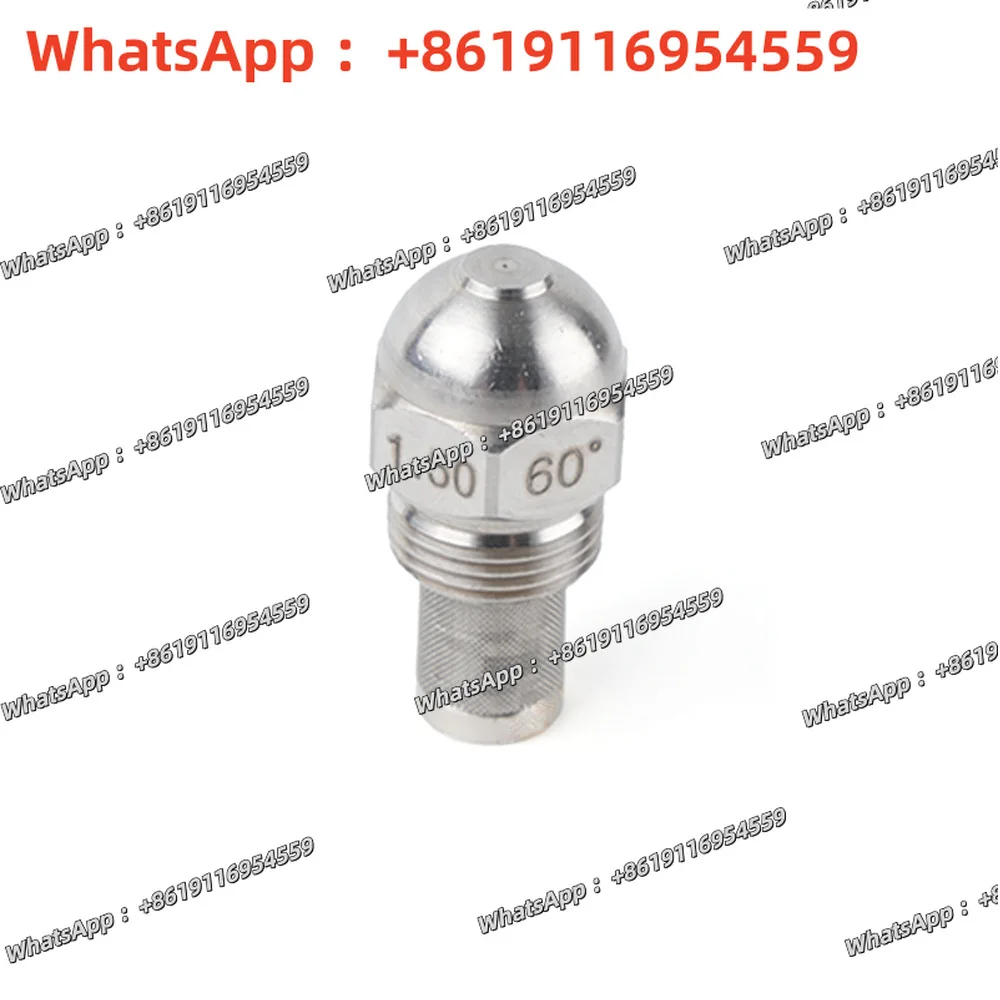 Stainless steel fuel atomizing nozzle 60 degrees methanol vegetable oil bio-oil burner fuel boiler distribution