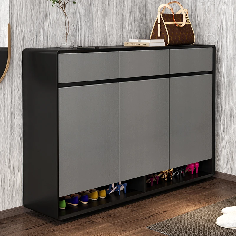 

Slippers Vertical Shoe Cabinet Organizer Storage Mobile Display Designer Luxury Shoe Shelf Nordic Gabinete Entrance Furniture