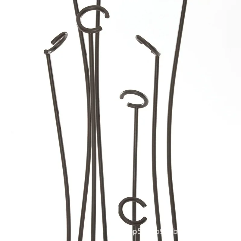 Italian simple vertical villa model room living room bedroom modern metal art hanger