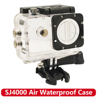 SJ4000 Air Waterproof Case Underwater Housing Diving Protective Shell for SJCAM SJ4000 / SJ4000 AIR / SJ4000 WIFI Action Camera