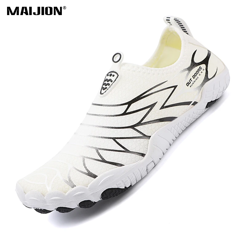

Quick Dry Wading Sneakers Men Women Breathable Soft Sole Aqua Shoes Lightweight Slip-on Water Footwear for Surfing Canyoneering