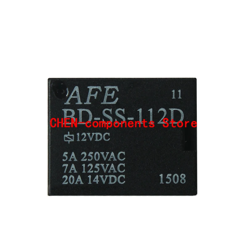 

2PCS New AFE Relay BD-SS-112D Black 12VDC Automotive Relay A Set of Conversion 5 PIN