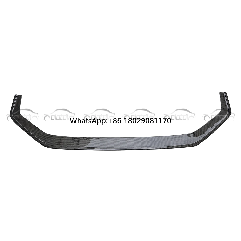 V Style Carbon Fiber Front Bumper Lip Chin Spoiler Splitter  (Lower lip) For Honda Civic 11TH FL5 Type R 2022-2023 Auto Tuning