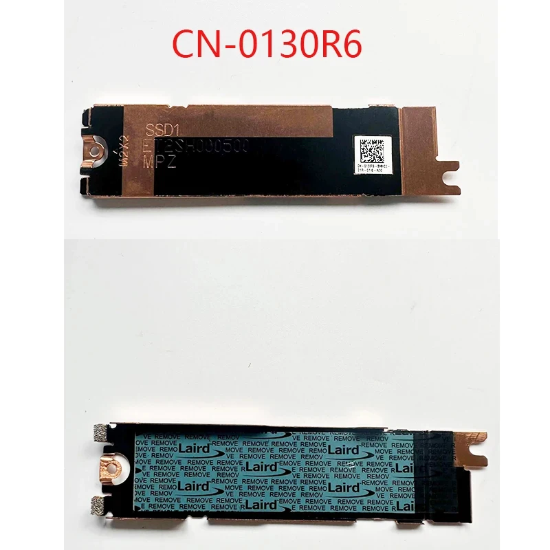 130R6 4TW9C 06N16 3JJDG For Dell XPS15 XPS 15 9500 9510 5500  5550 Laptops M.2 2280 SSD-L SSD-R Storage Card Heatsink Bracket