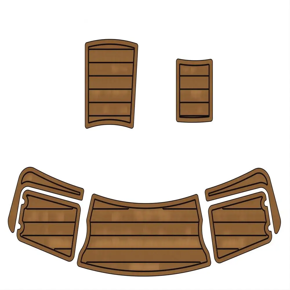 

STLF 2004 Chaparral 274 Sunesta Swim Platform Pad Boat EVA Foam Teak Deck Floor Mat Seadek MarineMat Gatorstep Style Self Adhesi