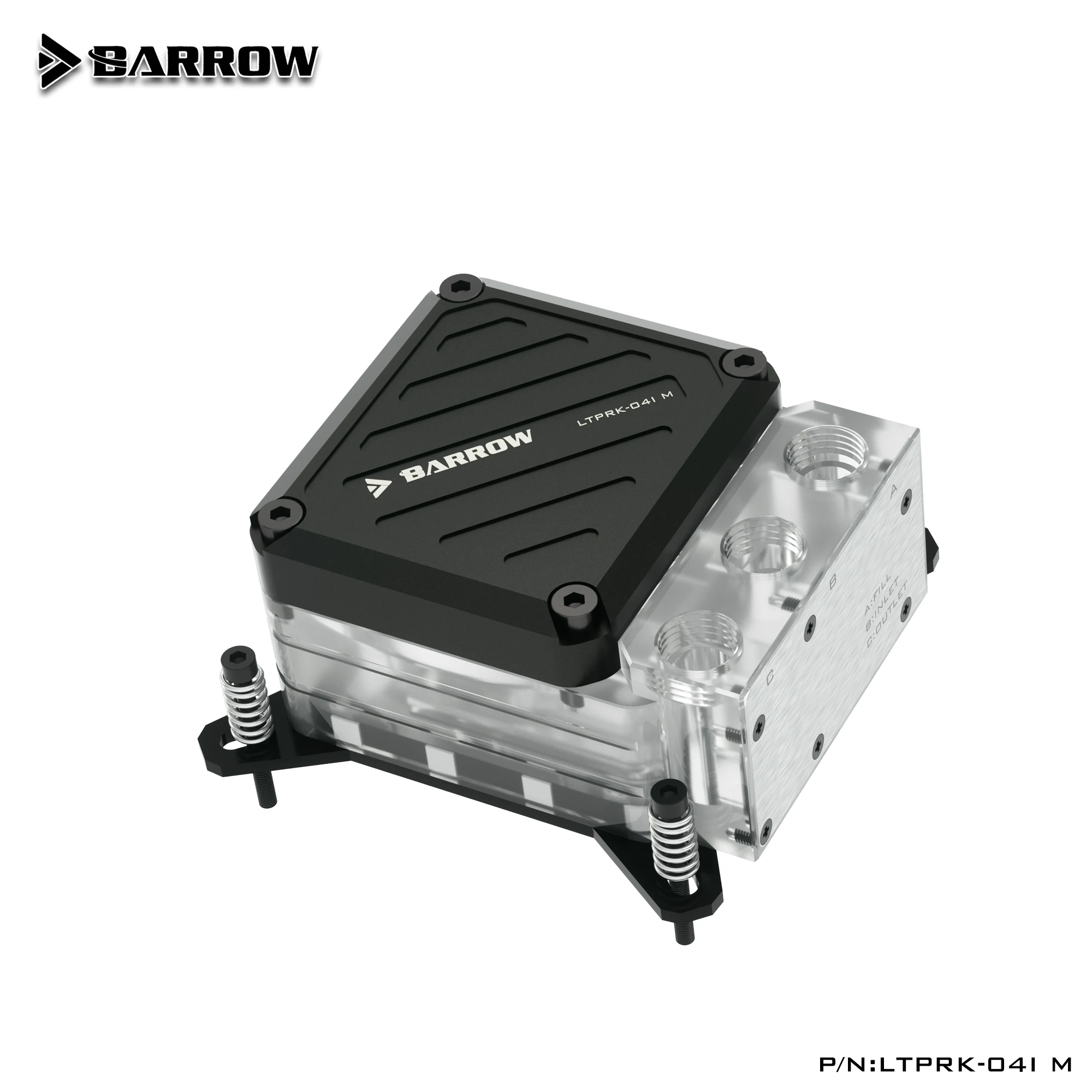 

BARROW A4,Small Gamer PC Case Water Cooling Build Pump Water Tank Combo,For Intel LGA 1700,1200,115X Platform,LTPRK-04I M