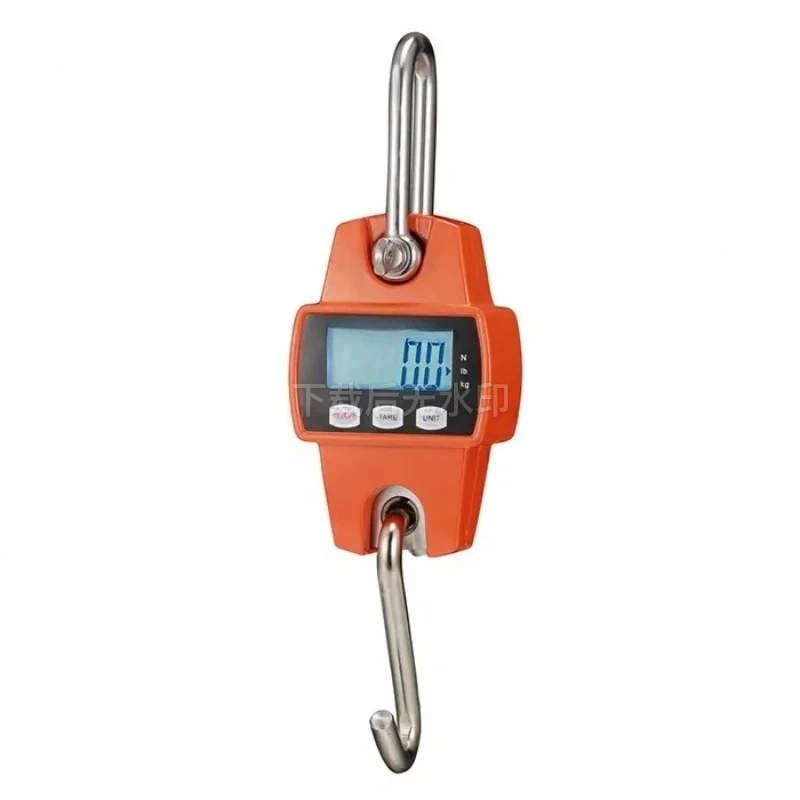 Mini Portable Digital Hanging Weight Scale 100kg 150kg 300kg 330lb for Industrial Farm Hunting Outdoor Use