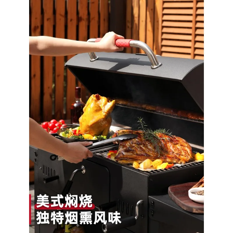 Barbecue Household Barbecue Charcoal, American Stew Household Queen Villa Patio