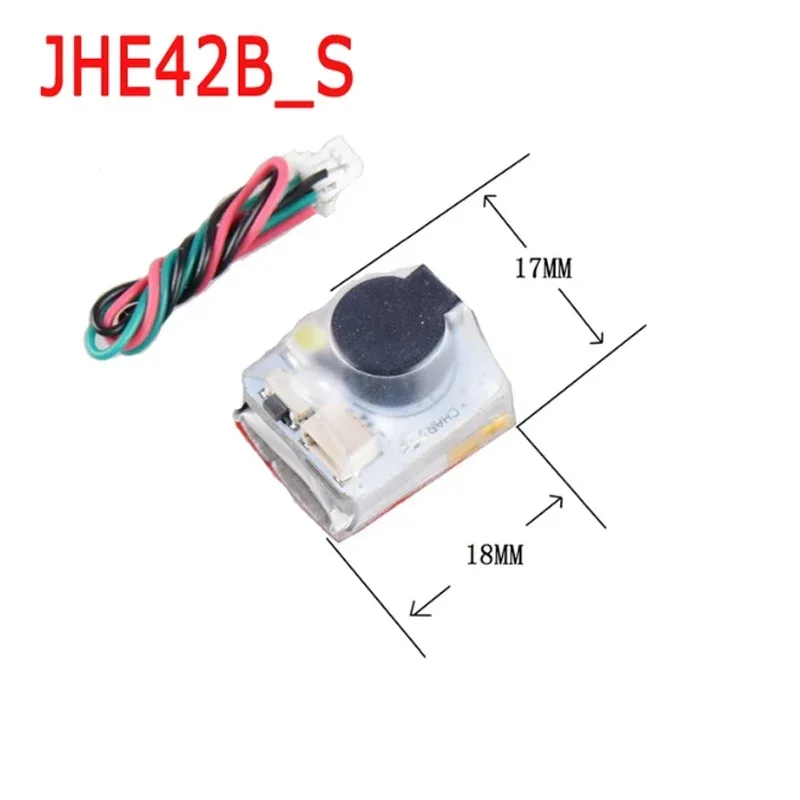 JHEMCU-JHE42B/ JHE42B _ S /JHE20B Finder, Buzzer Tracker, LED Alarme, Super 110dB w, Drone FPV, 5V, 3Pcs