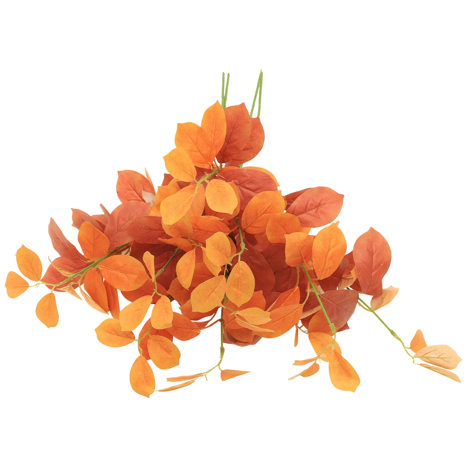 

4Pcs Artificial Greenery Stems Realistic Leaves Branches Home Vase Decor Faux Plant Picks for Flower Arrangement Table