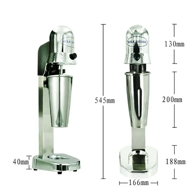 portable commercial milkshake slush drink milk shake making maker mixer blender vending machine