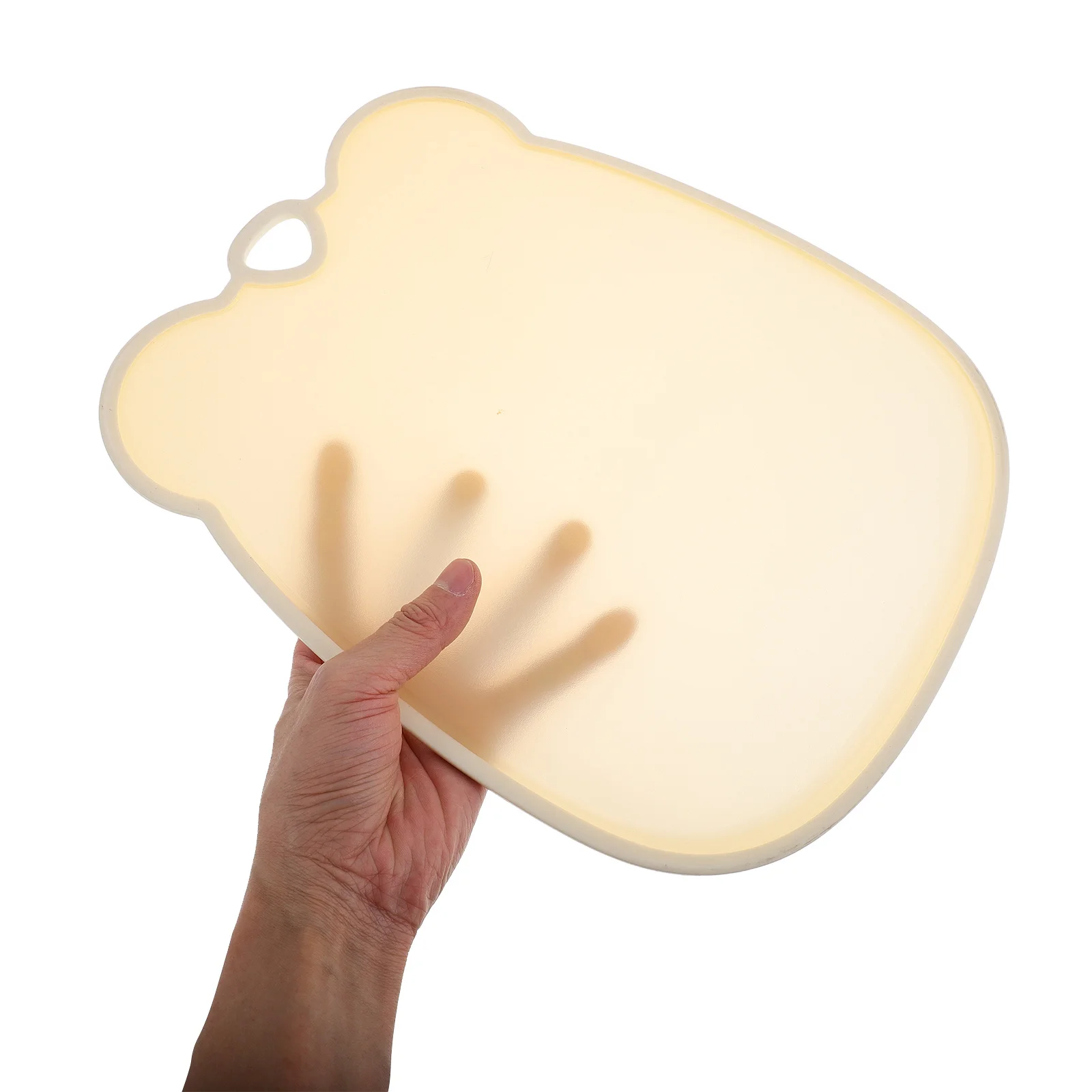 

Маленькая портативная разделочная доска для детского питания, кухонная детская милая разделочная доска для фруктов и овощей, гибкая пластиковая нескользящая кухонная доска