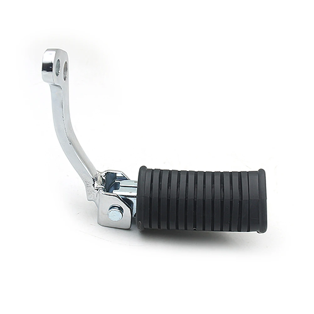 Motorcycle Front Footpegs Footrests Pedals Left&Right For Suzuki GN125 GN-125 Cruiser HJ125-8 GN125-H-F