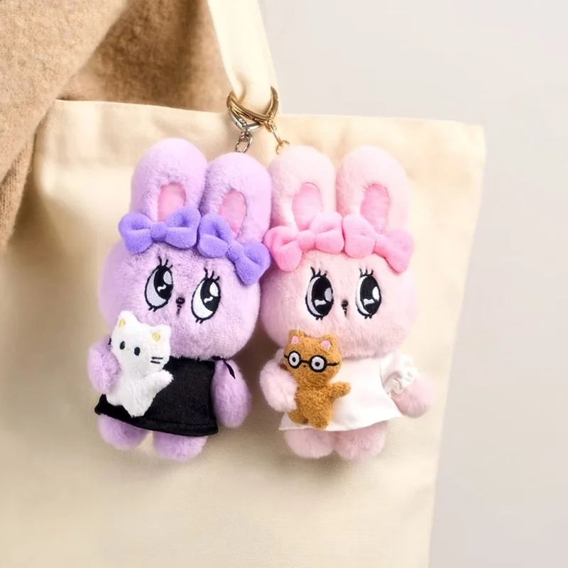 New Esther Bunny Little Rabbit Plush Blind Box Sweet Date Girl Bag Pendant Trendy Play Cartoon Doll Home Decor Toy Gift