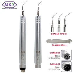 Dental nsk AS2000 type air Scaler Borden2hole Midwest 4Holes B2/M4 air Scaler Handpiece with 3 Tips G1/G2/G3