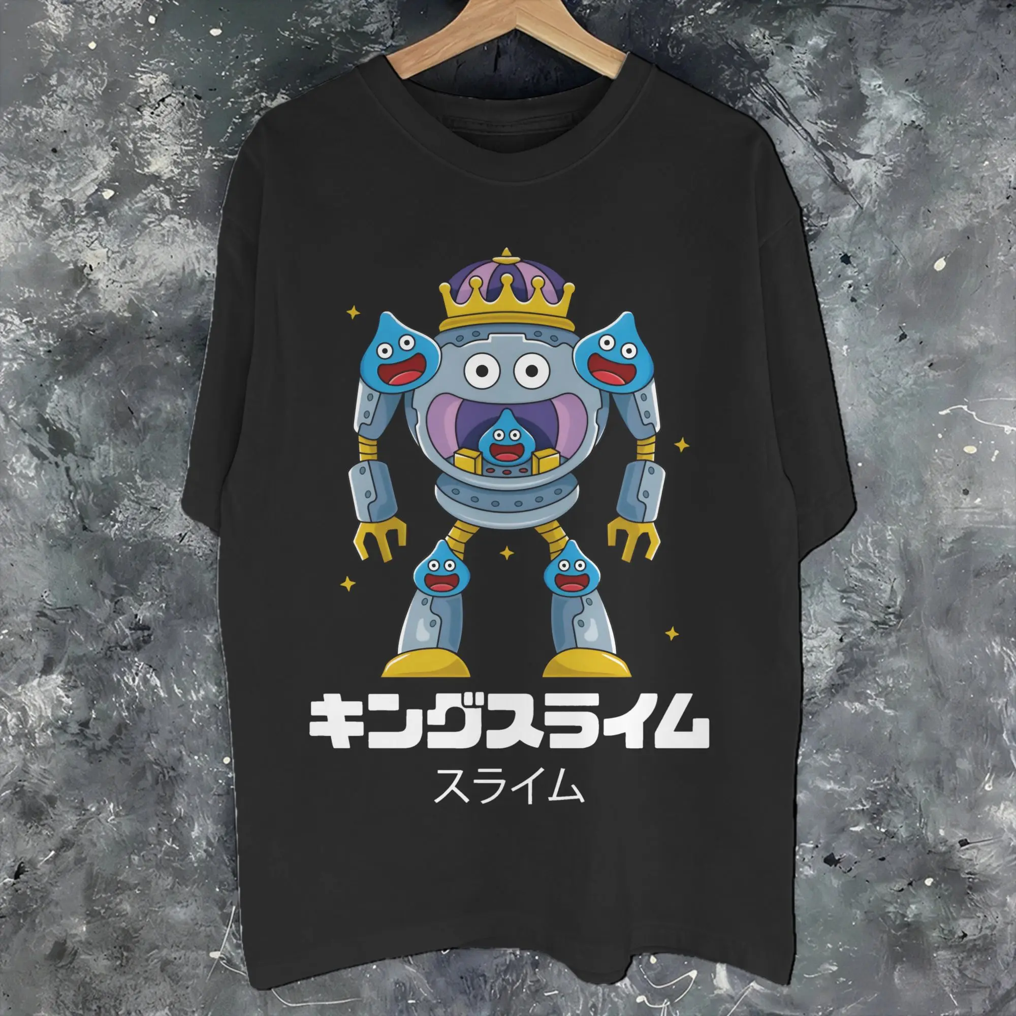 Summer Dragon Quest slime T Shirt for Men Women  Cotton T-shirts Short Sleeve Clothes