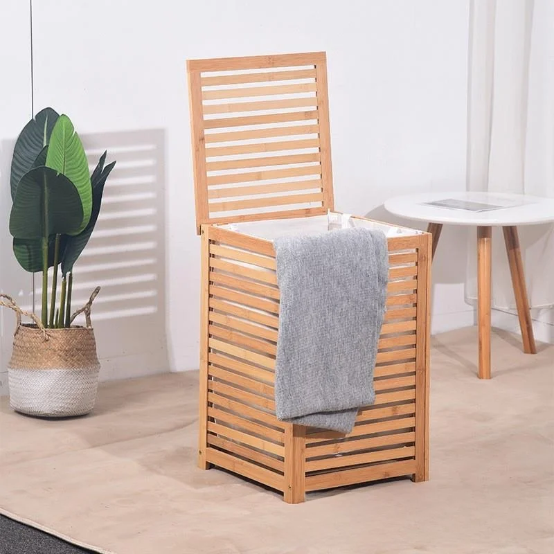 simple-style-bamboo-laundry-basket-dirty-clothes-organizer-easy-to-use-storage-basket-for-home-organization