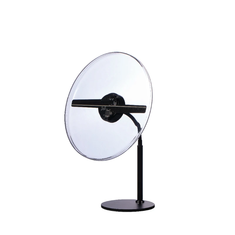 Wifi 3D Desktop Fan Screen Hologram Advertising Machine Projector Light Display Holographic