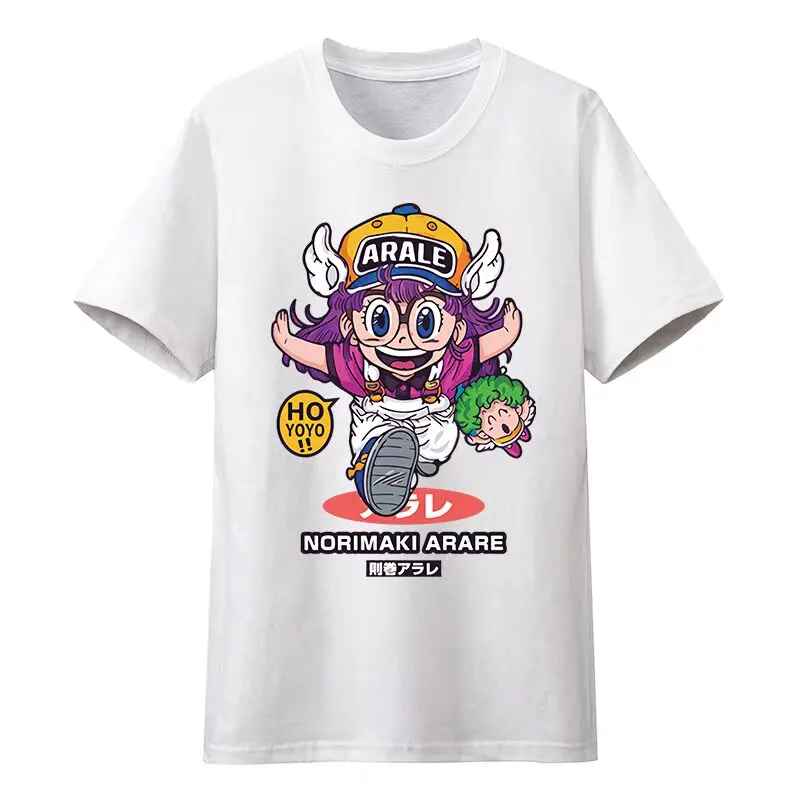 Arale T shirt Women Designer Japanese Tee girl Designer Harajuku Clothing Summer Trend Fashion Graphic Tshirts Cotton Tees