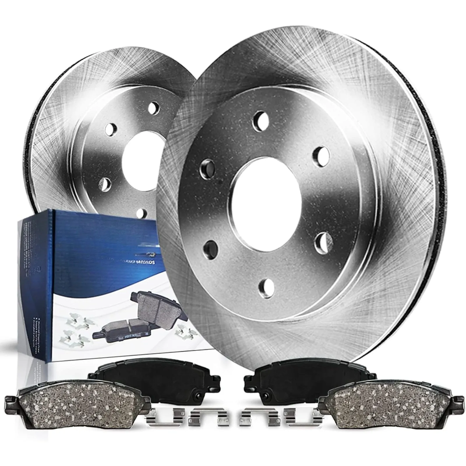 US  Front Brake Kit for GMC Acadia Limited Buick Enclave Chevrolet Traverse Saturn Outlook Disc Brake Rotors Ceramic Brakes Pads