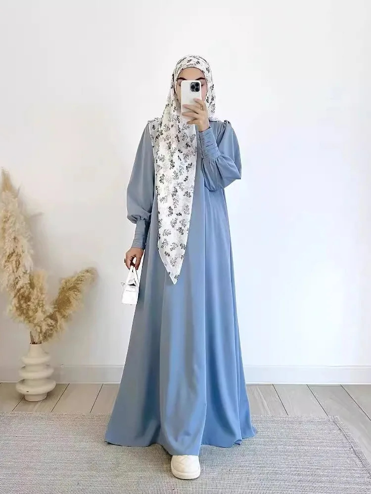 Długa, luźna spódnica z satyny, rozmiar plus size, casualowa, modna, jesienna, nowa, z włókna poliestrowego, w kształcie litery A, do noszenia na co dzień.