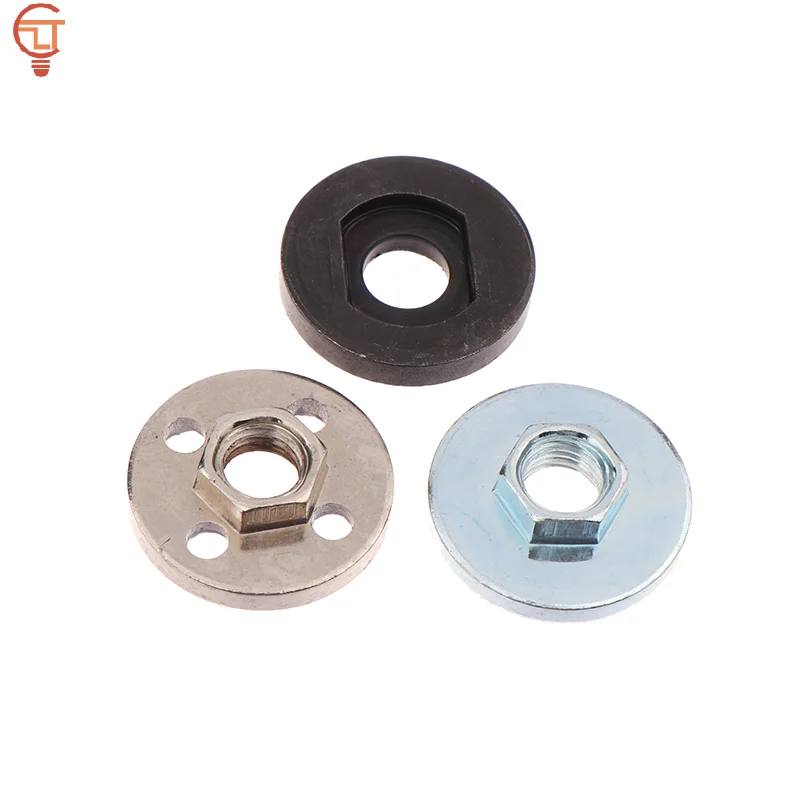 1PC Angle Grinder Pressure Plate Inner Outer Flange Nut Quick Release Locking Hexagon Nut Power Tools Accessories