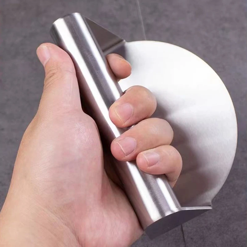 الفولاذ المقاوم للصدأ سحق برغر الصحافة همبرغر باتيات اللحوم مهروسة دائري اللحوم الصحافة قالب لحوم ديلي اكسسوارات المطبخ #6