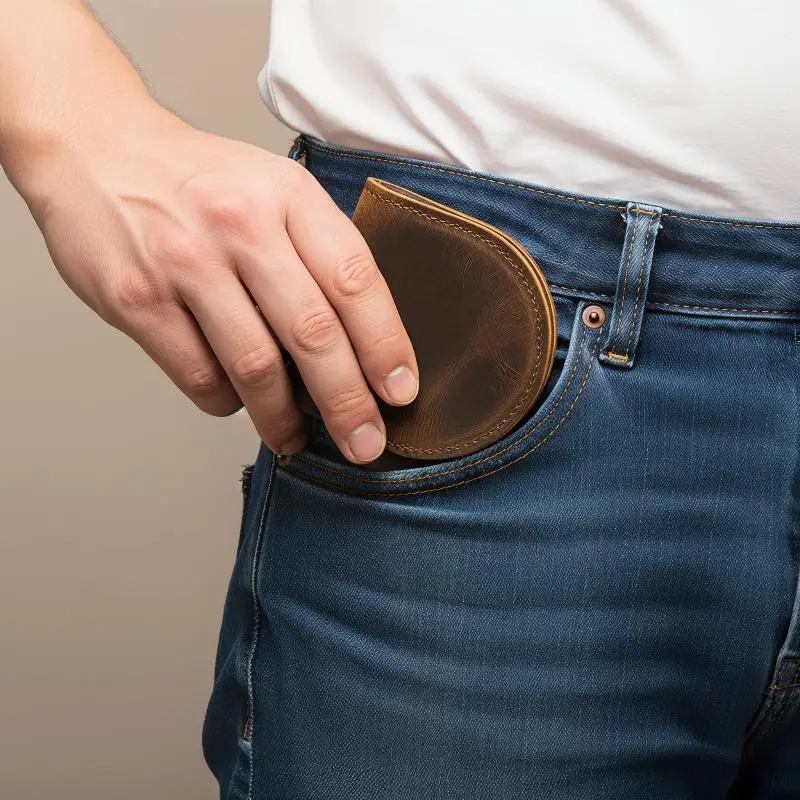 Women's Leather Coin Wallet Children Mini Purses Money Clip Clutch Bags Men Gift Pouch New Manual Craft