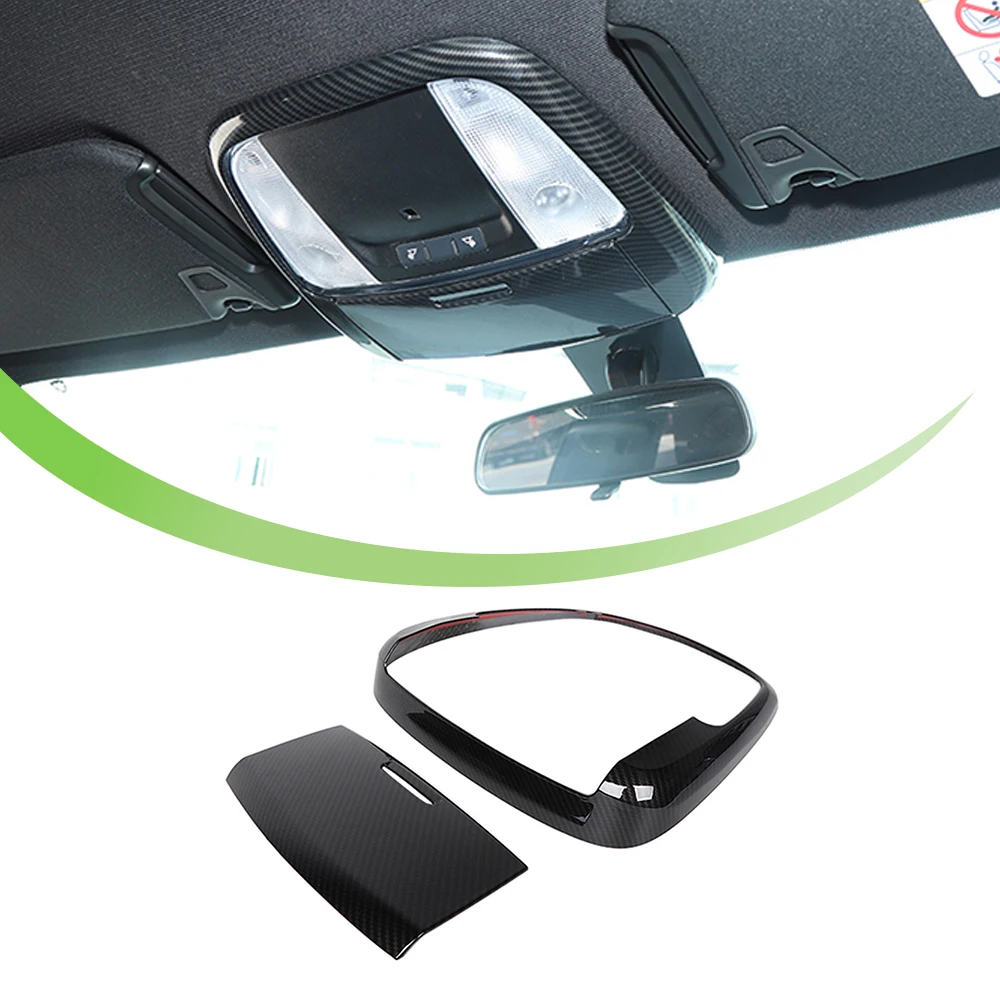 

Car Top Reading Light Decoration Lamp Cover Trim for Dodge Charger Durango 2011+ for Chrysler 300C 2011+ Interior Accessories