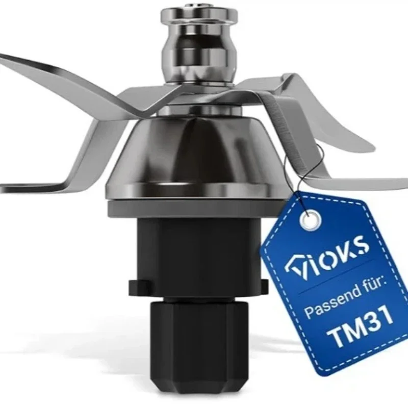 

Thermomix TM31 Blender Cooking Machine Stainless Steel Stirring Blade Seat, Replace High Speed Knife Set