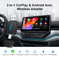 2 in 1 AI Box Mini Adapter Wired to Wireless Carplay Android for CHERY Jaecoo J6 J7 J8 J9 Plug and Play WiFi Smart Dongle