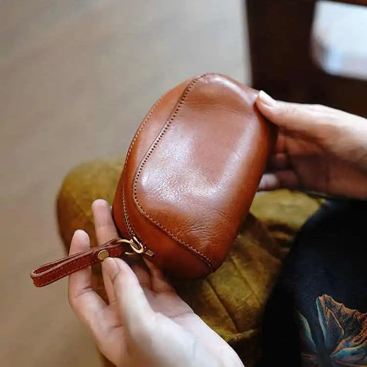 

Винтажный портативный японский кожаный женский кошелек-клатч большой емкости, многофункциональная сумка для женщин и мужчин