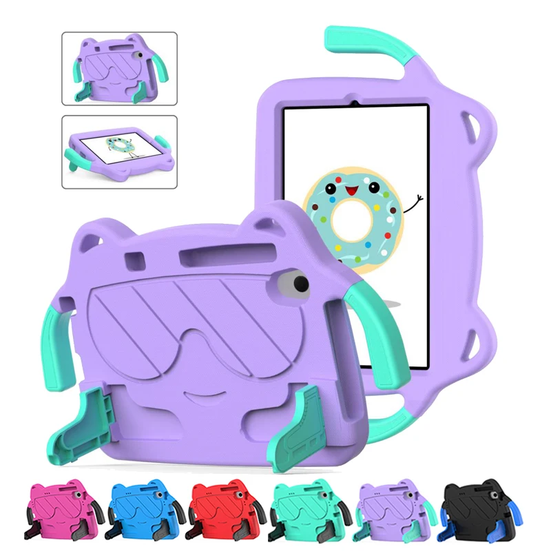 Case For Lenovo Tab M11 M10 plus 3rd Gen TB125FU TB128FU P11 Plus TB-J607F M8 4rd Gen TB300FU Kids EVA Handle Stand Tablet Cover