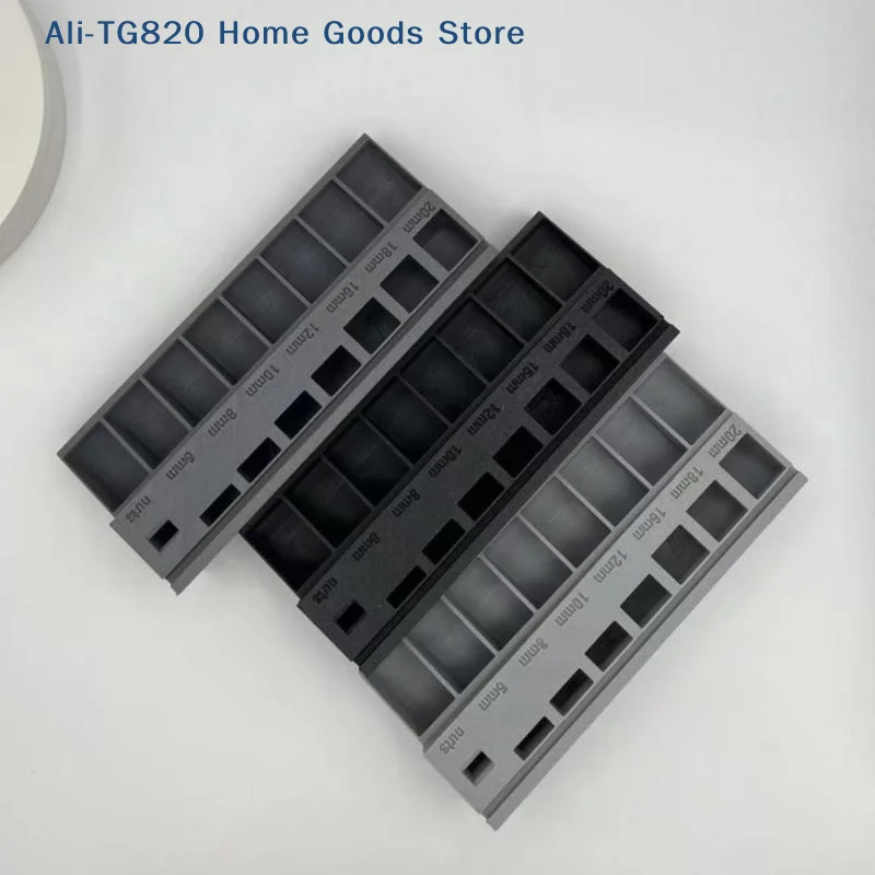 [TG820]M3 Bolt Screw Length Sorter Tray 3D Printed Portable Practical Small Hardware Organizer Kit For Toolbox