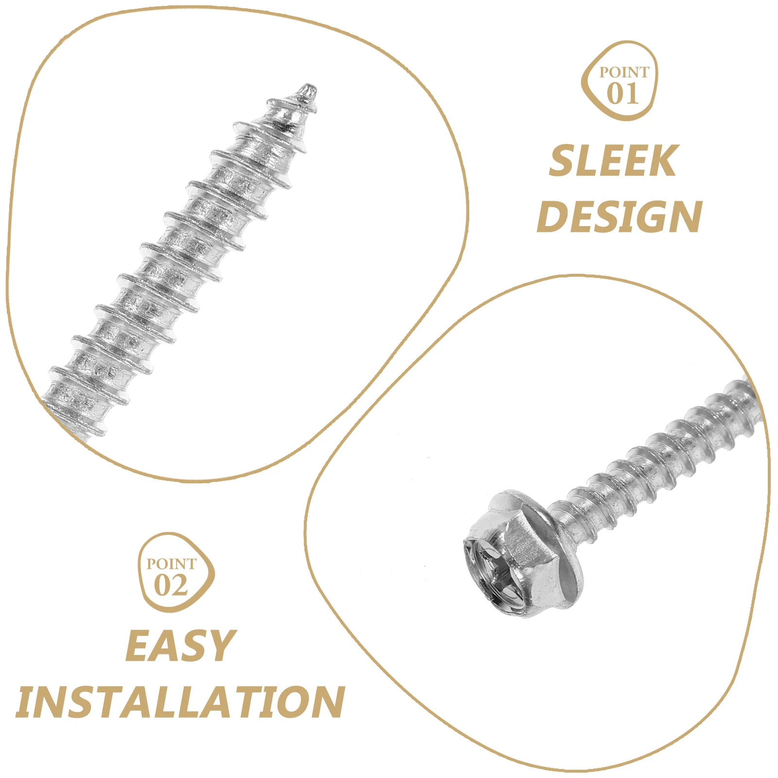 

10 set Mount Screws Kit Wall Anchors For Drywall Concrete Heavy Duty Screws With Anchors For Stand Easy Fixing Strong