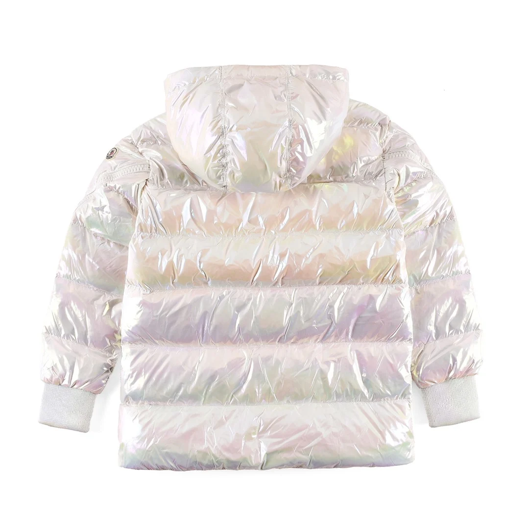 Luxury Down Jacket Women Brand Fashion Street Colorful Hooded Zipper Parkas Winter Designer Thicken Warm Shiny Puffer Coat 2025