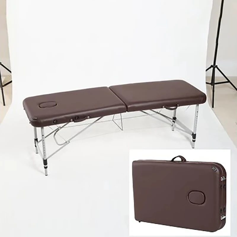 Cama de masaje de mano de belleza, mesa de masaje para el hogar, tatuaje minimalista, ahorro de espacio, Lettino Per Massaggi, muebles de salón