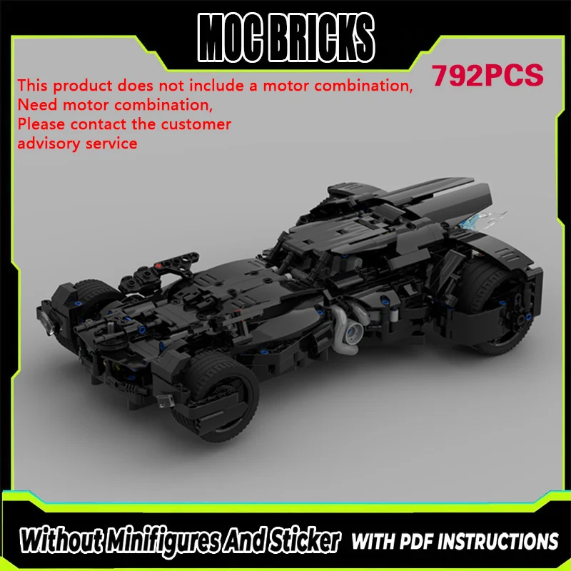 

City Car Popular Animated Series Model MOC Building Bricks Chariot Modular Technology Gifts Holiday Assemble Children Toys Suit