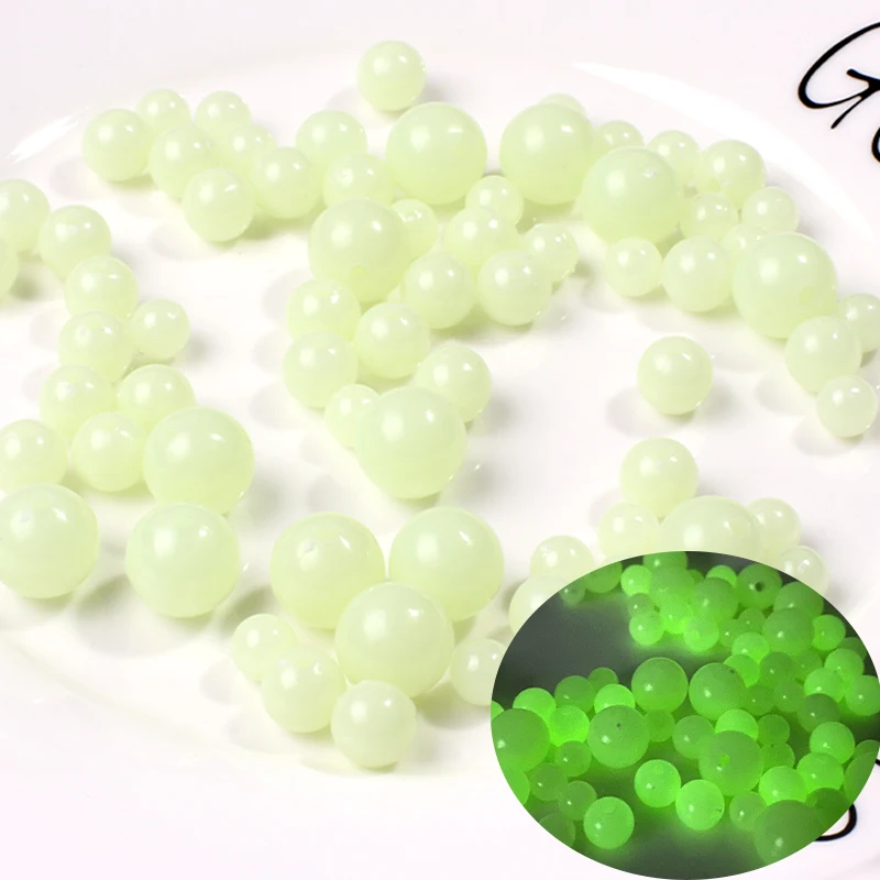 

Светящиеся бусины, бобы для рыбалки, 4 мм, 5 мм, 6 мм, 100 шт./упаковка, мягкая резиновая приманка, искусственная кожа, светящиеся плавающие шарики для уличных рыболовных снастей