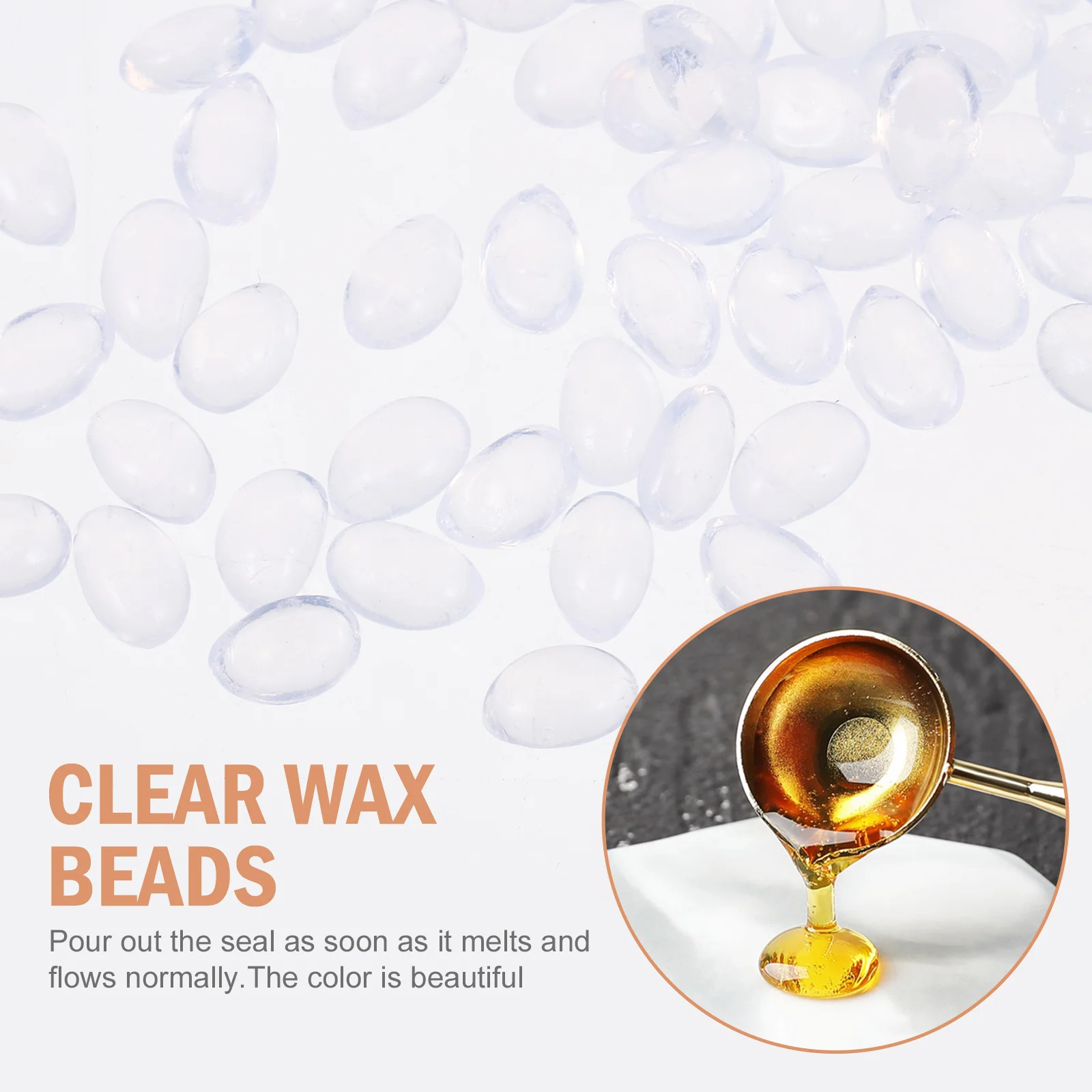 

1 Box Clear Sealing Beads For Envelope Wedding Invitation Diy Stamp Wax Seal Beads Documents Craft Sealing Wax